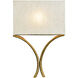 Cornwall 1 Light 12.25 inch French Gold Leaf ADA Wall Sconce Wall Light